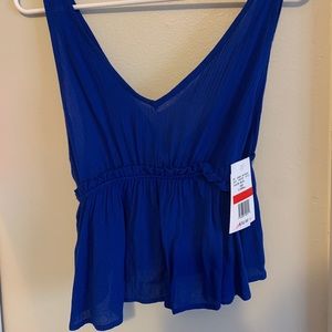 Dry Goods Blue Top/Tank